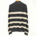ザラ ZARA ボーダー ハーフジップ コットン ニット メンズ import:L