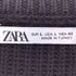 ザラ ZARA ボーダー ハーフジップ コットン ニット メンズ import:L