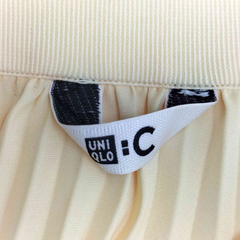 ユニクロ UNIQLO プリーツカラーブロックスカート レディース JPN:M