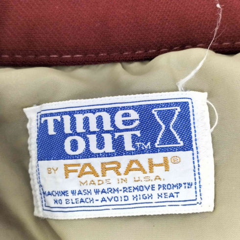 TIME OUT USA製 ステッチオープンカラーシャツ メンズ