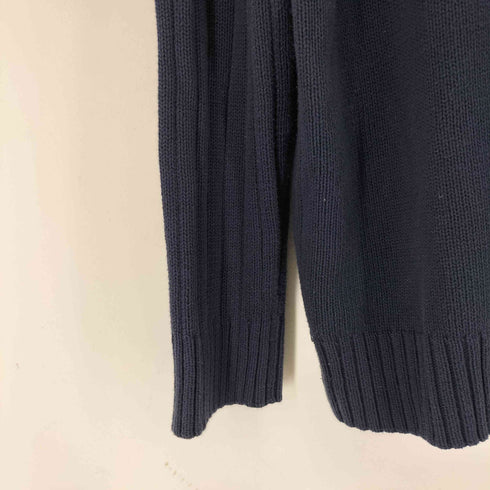 エディーバウアー Eddie Bauer 00S ハーフボタン コットンニットプルオーバー メンズ JPN:L