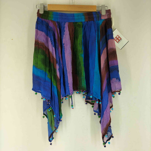 ザラ ZARA ビーズデザイン マルチカラー スカート レディース JPN:S