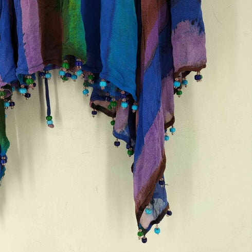 ザラ ZARA ビーズデザイン マルチカラー スカート レディース JPN:S