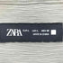 ザラ ZARA ジャージー ジップアップ シャツ メンズ import:L