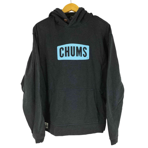 チャムス CHUMS ブロックロゴパーカー メンズ JPN:XL