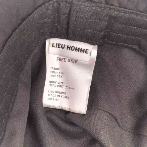 lieu homme バケットハット メンズ FREE