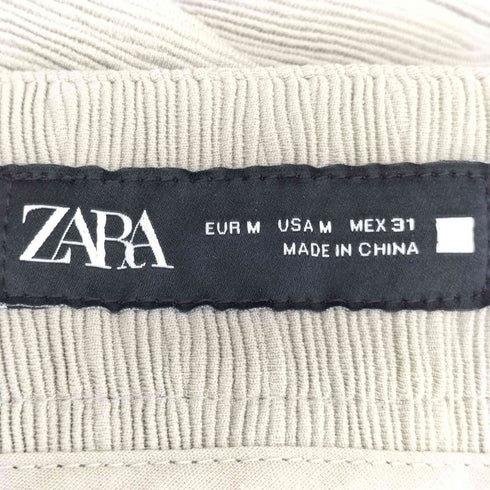 ザラ ZARA リラックスフィット リリーフパンツ メンズ import:M