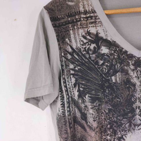 トルネードマート TORNADO MART グラフィックプリント S/S カットソー メンズ import:L