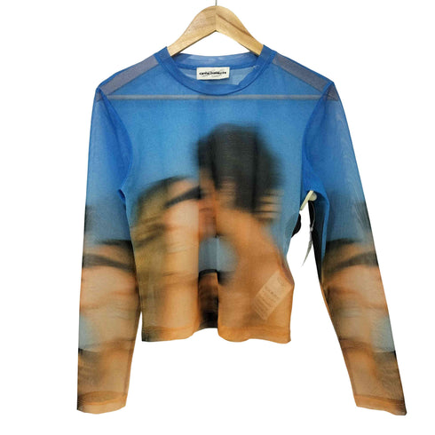 カルネボレンテ Carne Bollente 25SS Riviera Romance Printed Mesh メッシュ セカンドスキン レディース import:S