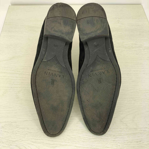 ランバンコレクション LANVIN COLLECTION スエード サイドゴア ブーツ メンズ 24 1/2