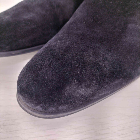 ランバンコレクション LANVIN COLLECTION スエード サイドゴア ブーツ メンズ 24 1/2