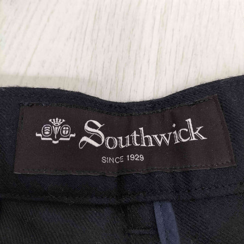 サウスウィック southwick ウール 1プリーツ パンツ メンズ JPN:S
