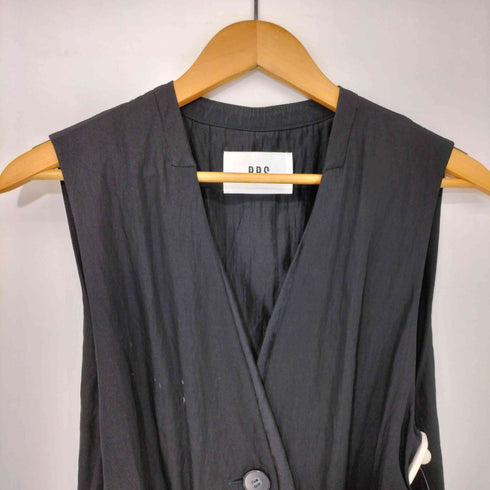 レイビームス Ray BEAMS 24SS パイピング Vネック ジレ レディース