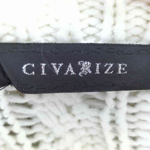 シヴァーライズ CIVARIZE パッチワーク切替グランジチルデンニット メンズ FREE