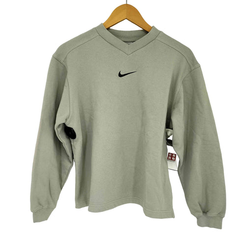 ナイキ NIKE Vネックセンターロゴスウォッシュスウェット メンズ JPN:L