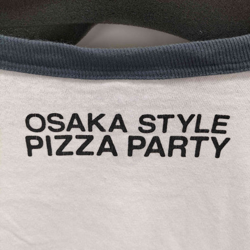 OSAKA STYLE PIZZA PARTY プリントS/SリンガーTシャツ メンズ JPN:L