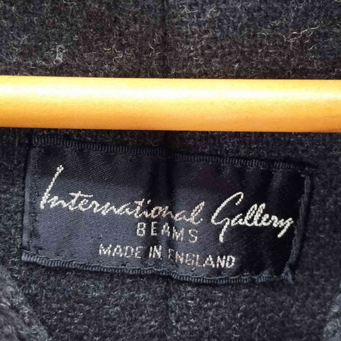 インターナショナルギャラリービームス International Gallery BEAMS イングランド製 フーデッドダッフルコート メンズ 36