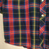 フレッドペリー FRED PERRY タータンチェック クォータースリーブ レギュラーカラーシャツ 七分袖 レディース UK:10