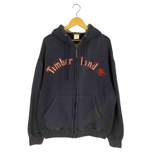 ティンバーランド Timberland フロントロゴ ジップパーカー フェード メンズ import:L