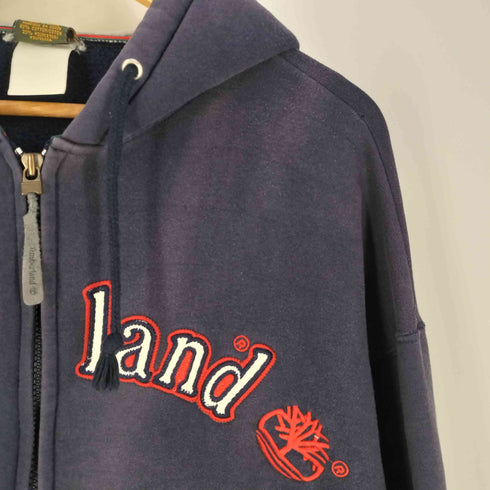 ティンバーランド Timberland フロントロゴ ジップパーカー フェード メンズ import:L