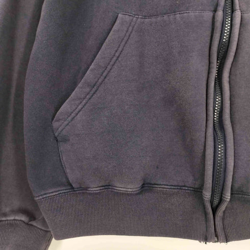 ティンバーランド Timberland フロントロゴ ジップパーカー フェード メンズ import:L