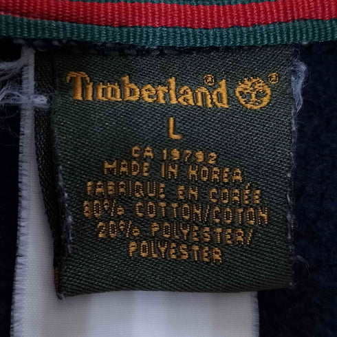 ティンバーランド Timberland フロントロゴ ジップパーカー フェード メンズ import:L