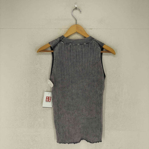 セシルマクビー CECIL McBEE リブニットタンクトップ y2k レディース JPN:M
