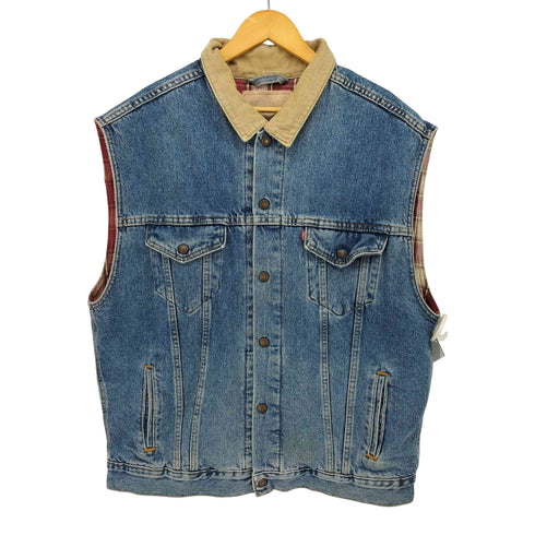 リーバイス Levis 90S USA製 70594 リバーシブル トラッカー ベスト メンズ