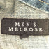 メンズメルローズ MENS MELROSE ダメージ加工 デニム ピークドラペル 2Bテーラードジャケット メンズ JPN:4