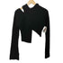 26SS THEREDTHREAD S asymmetric knit hoodie レディース FREE