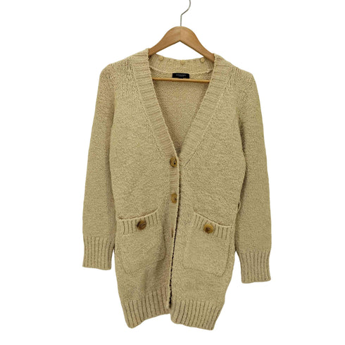 バーバリーロンドン BURBERRY LONDON キャメル混ウールカーディガン レディース JPN:1