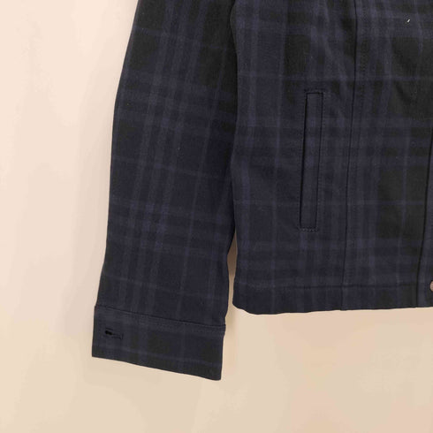 バーバリーロンドン BURBERRY LONDON チェック ボタン コットンジャケット レディース EUR:38