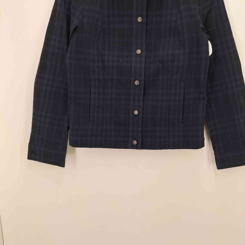 バーバリーロンドン BURBERRY LONDON チェック ボタン コットンジャケット レディース EUR:38