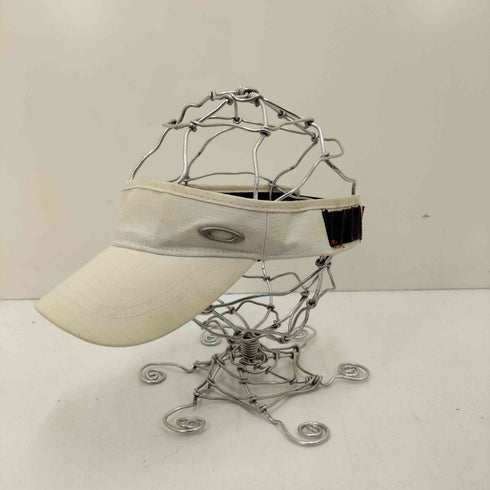 オークリー OAKLEY 赤タグ左右ビッグロゴサンバイザー メンズ