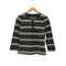 バーバリーロンドン BURBERRY LONDON ヘンリーネック ボーダーカットソー レディース US:0-2