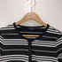 バーバリーロンドン BURBERRY LONDON ヘンリーネック ボーダーカットソー レディース US:0-2
