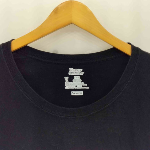 シュプリーム Supreme クルーネック半袖Tシャツ カットソー メンズ L