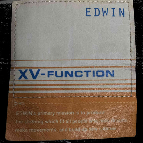 エドウィン EDWIN XV-FUNCTION シンチベルト 立体裁断 デニムパンツ y2k メンズ 32inch