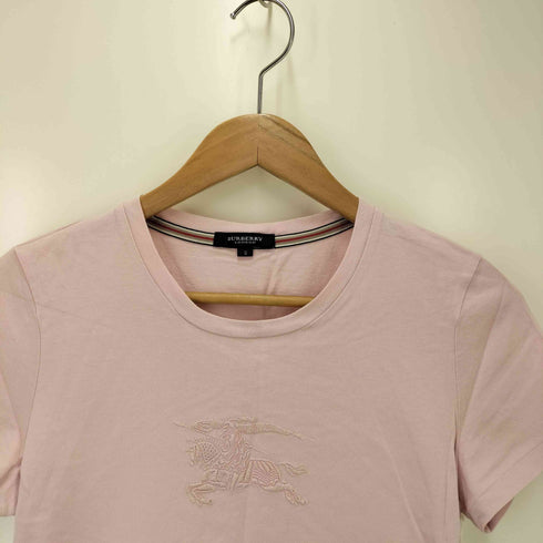 バーバリーロンドン BURBERRY LONDON デカロゴ 半袖Tシャツ レディース US:0-2