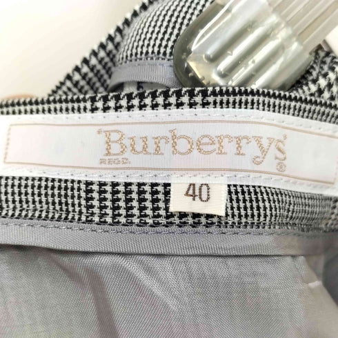 バーバリーズ BURBERRYS 90S グレンチェック プリーツスカート レディース EUR:40-42