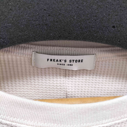 フリークスストア FREAKS STORE ミニ ワッフル メロー ロングスリーブ TEE レディース FREE