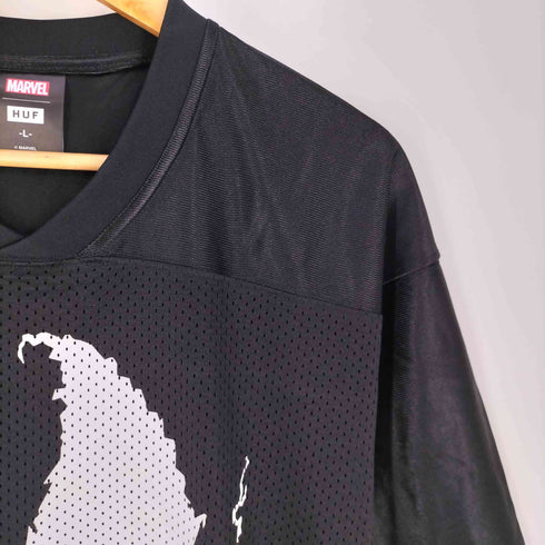 ハフ HUF Football Jersey S/S V-Neck メンズ import:L