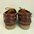 ティンバーランド Timberland 3-EYE BOAT SHOE BURGUNDY メンズ JPN:26