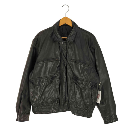 ANGEL LEATHER 4ポケット レザーブルゾン メンズ import:L
