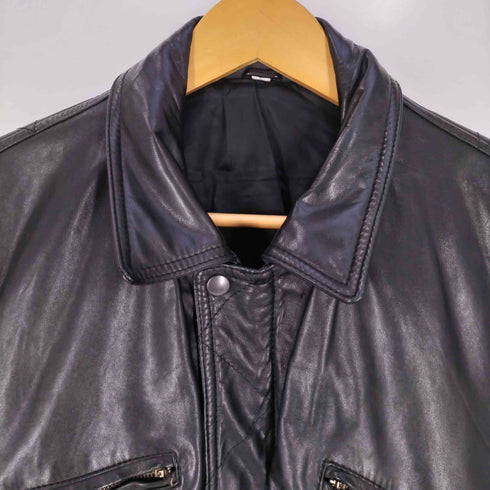 ANGEL LEATHER 4ポケット レザーブルゾン メンズ import:L