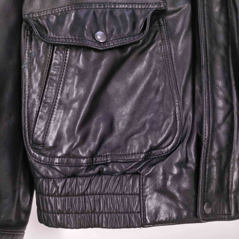 ANGEL LEATHER 4ポケット レザーブルゾン メンズ import:L