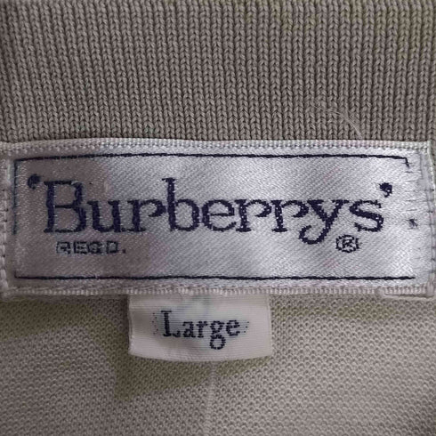 バーバリーズ BURBERRYS ホース刺繍 ストライプ ポロシャツ メンズ import:L