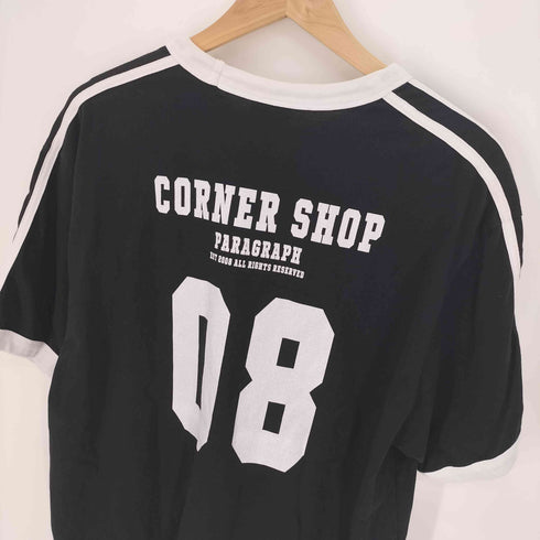 パラグラフ PARAGRAPH フラワー フェイスモチーフ グラフィック ロゴプリント クルーネックTシャツ メンズ 1