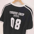 パラグラフ PARAGRAPH フラワー フェイスモチーフ グラフィック ロゴプリント クルーネックTシャツ メンズ 1