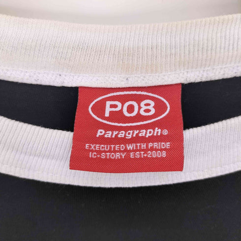 パラグラフ PARAGRAPH フラワー フェイスモチーフ グラフィック ロゴプリント クルーネックTシャツ メンズ 1
